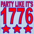 thumbnail image 3 of CafePress - Party Like Its 1776 T Shirt - Women's Classic T-Shirt, 3 of 4