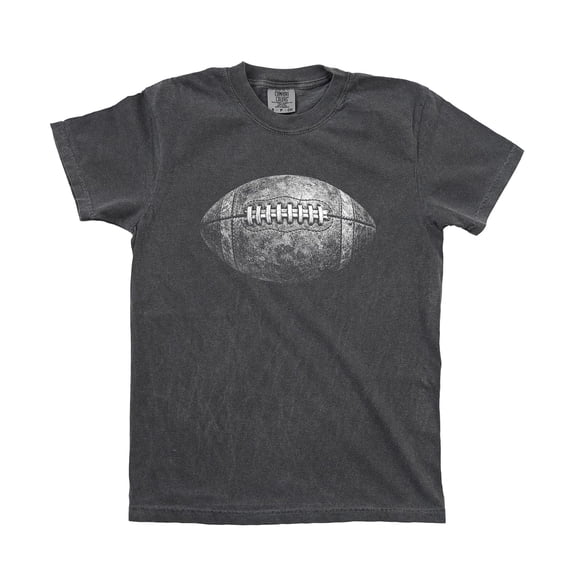 Vintage Football Shirt for Men and Women Distressed Retro Game Day Graphic Tee for Football Fans Pepper Shirt XL