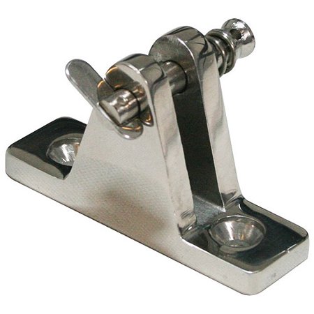SeaSense 7/8  Stainless Steel 316 Mounting Bracket/Hinge with Quick-Release Pin