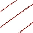 thumbnail image 4 of Northlight Shiny Beaded Christmas Garland -15' x .25" - Crimson Red - Unlit, 4 of 6