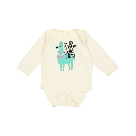 

Inktastic No Drama for This Llama Gift Baby Boy or Baby Girl Long Sleeve Bodysuit