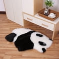 thumbnail image 2 of Simple Cartoon Carpet Bedroom Study Polyester Floor Mat Special Shaped Washable Plush Winter Warm Carpet Tug, 2 of 4