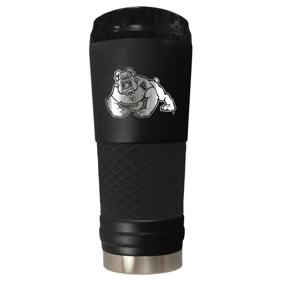 Black Fresno State Bulldogs Stealth Matte 24oz Tumbler