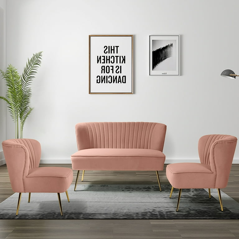 Pink best sale slipper chair