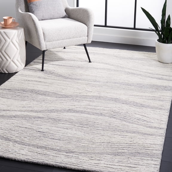 Safavieh Metro Bridget Abstract Area Rug, Gray/Ivory, 2' x 3'