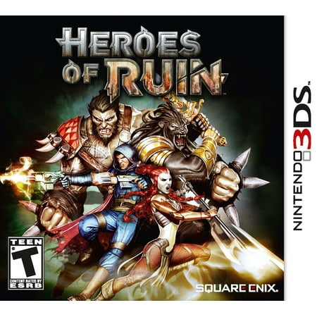 Heroes Of Ruin - Nintendo 3Ds: Embark on an Epic Adventure with this Thrilling RPG Game