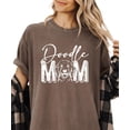 thumbnail image 2 of Doodle Mom Shirt for Women Cute Trendy Goldendoodle Dog Owner Graphic Tee for Adults Espresso Shirt Adult 2XL, 2 of 4
