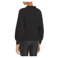 thumbnail image 2 of Line & Dot Womens Alder Ribbed Mock Neck Sweater Black S, 2 of 2