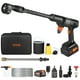 thumbnail image 1 of Hidrolavadora inalámbrica VEVOR, limpiadora portátil de alta presión de 652 PSI y 1.0 GPM, pistola para lavar autos con batería de 4.0 Ah, cargador y boquilla 6 en 1, para limpieza y riego de pisos y, 1 of 5