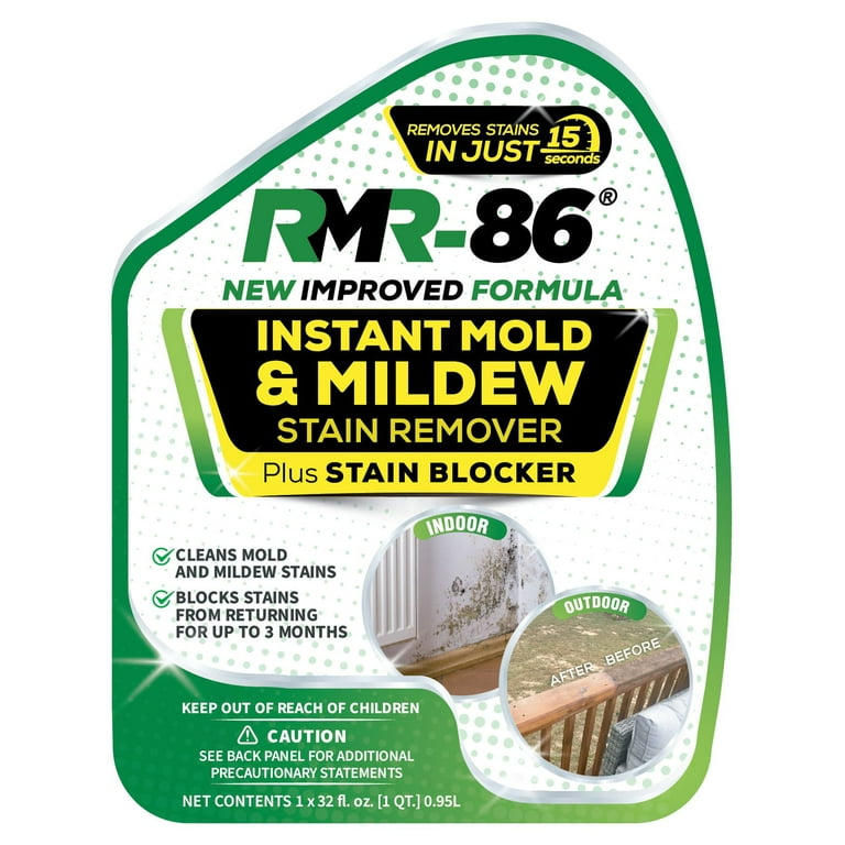 RMR-86® Instant Mold & Mildew Stain Remover  Remove & Prevent Stains – RMR  Solutions, LLC