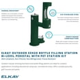 thumbnail image 2 of Elkay Lk4420bf1ldb Ezh2o 57" Floor Mounted Ada Outdoor Rated Dual Station Bottle Filler, 2 of 2