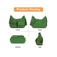 thumbnail image 2 of Deago Crossbody Bag for Women Multi Pocket Shoulder Purses Waterproof Lightweight Casual Messenger Bag Travel Handbags Ladies Pocketbooks (Green), 2 of 8