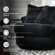 Signature Design by Ashley Furniture Gramwell Onyx Swivel Chair