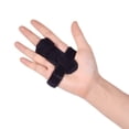 thumbnail image 1 of Finger Splint Brace - Middle, Pinky, Pointer Palm Strap Included Straighten Curved or Broken Fingers - Adjustable, Breathable Fit, 1 of 5