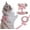 Pink-M, variant on MaPinKa Escape Proof Cat Harness and Leash Set for Lightweight and Breathable Walking - Adjustable for Small Pets for Cat, Kitten, Puppy, Rabbit, Ferret (Pink M)