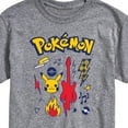thumbnail image 3 of Pokémon - Pokémon Punk Icons - Men's Short Sleeve Graphic T-Shirt, 3 of 5
