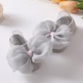 thumbnail image 5 of Wxirdiow Toddler Girls Socks Baby Girl Socks with Non-Slip Cute Flower Design Toddler Ankle Socks Gift for Newborn Babies Infants Grey Size,12-24Months, 5 of 7