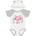 thumbnail image 3 of Inktastic Owl Gifts For Girls Girls Baby Bodysuit, 3 of 5