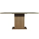 thumbnail image 2 of Mesa de Comedor Rectangular Tablero de Vidrio Marrón/Negro 5275 Madesa, 2 of 5