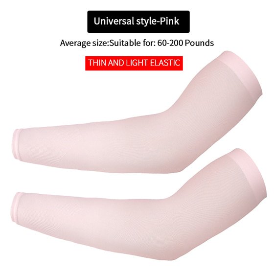 BIKING Arm Sleeves Ice Fabric Breathable Quick Dry Running Sportswear Sun UV Protection Long Arm Cover Cycling Arm Sleeves