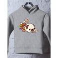 thumbnail image 3 of Cute Pug W Candies Hoodie Toddler -Image by Shutterstock,  4 Toddler, 3 of 4
