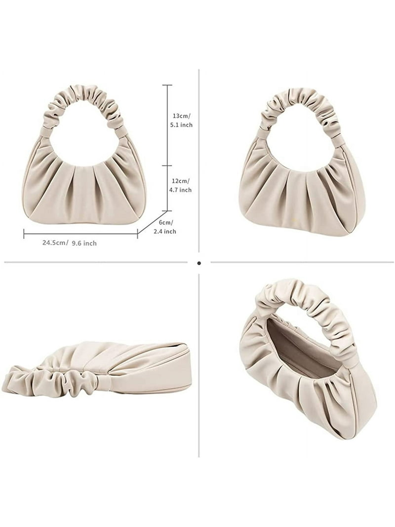 JW PEI Gabbi Bag Chic Pouch Bag Vegan Leather Vintage Hobo Handbag