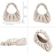 thumbnail image 2 of Bolso de mano vintage de cuero de moda para mujer, 2 of 8
