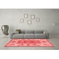thumbnail image 3 of Ahgly Company Indoor Rectangle Abstract Red Modern Area Rugs, 3' x 5', 3 of 4