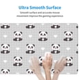 thumbnail image 4 of Sikiie Panda Bear Mouse Pad, 16x29.5 Mousepad Desk Mat in Anti-Slip Rubber Mousepads Mat for Game Office Laptop Computer, 4 of 8