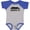 Heather and Royal, variant on Inktastic Memphis Tennessee City Skyline Boys or Girls Baby Bodysuit