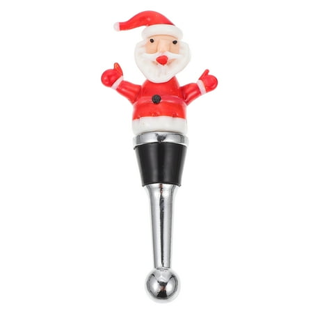 

1Pc Exquisite Christmas Zinc Alloy Wine Bottle Cover Bottle Sealer for Decoration