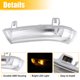 thumbnail image 4 of 1 Par Coche LED Izquierdo Derecho Lateral Espejo Giro Señal Luz 1K0949101, 4 of 7