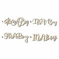 thumbnail image 1 of It's A Boy Sign Unfinished Wood Cutout Home Decor DIY Option 1- 20" Wide / 1/4", 1 of 3