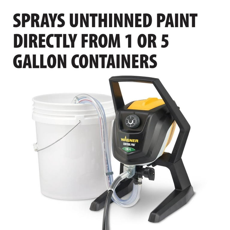 Airless Control with Sprayer, Efficiency Paint High Pro Wagner Overspray Low 150