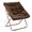 Brown, variant on SSyao Saucer Chair for Adult, Square Comfy Cozy Chair Folding Chair Faux Fur Metal Frame Foldable Reading Chair Accent Chair for Bed Room Living Room, Brown