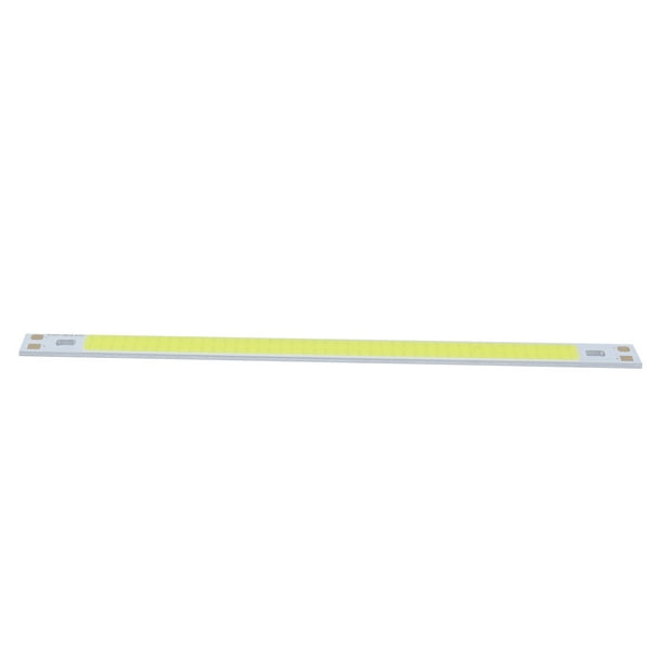 Chip de luz LED COB de 10W 3000‑6500K 12‑14V Fuente de luz en forma de tira Alto brillo 200x10 mmBlanco puro