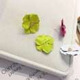 thumbnail image 3 of UDIYO Women Fashion Painting Multicolor Flower Stud Earrings Summer Beach Jewelry Gift, 3 of 7