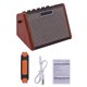 thumbnail image 5 of AROMA AG-15A 15W Amplificador de guitarra acústica portátil Amp BT Altavoz incorporado Batería recar AROMA Amplificador de audio, 5 of 5
