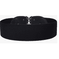 thumbnail image 4 of WCJM Fashion Elastic Wide Belt for Women Rd Buckle Design On Stretchy Waistband Versatile Belt for Pants Skirts or Tunics, 4 of 5
