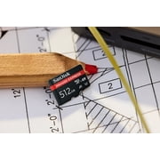 SanDisk 512GB microSD Express Card, PCIe NVMe Memory Card - SDSQXFN-512G-GN4NN