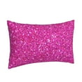 thumbnail image 2 of Balery Rose Red Glitter Bedding Queen Pillow Cases - Envelope Closure - Soft Brushed Microfiber Fabric - Shrinkage and Fade Resistant Pillow Cases-20"x30", 2 of 9