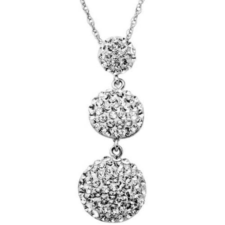 Luminesse Ss Triple Disc White Pend