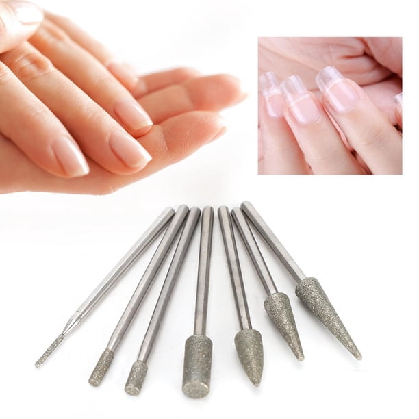 Broca de manicura, arena de diamante Cabeza de molienda de manicura eléctrica Arte de u?as Accesorio de broca de manicura Herramienta de pulido de u?as para un efecto de molienda perfecto(NO.09) EOTVIA NO