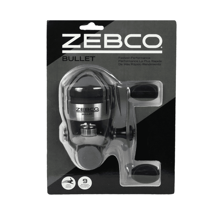 Zebco Bullet Spincast Fishing Reel, 8+1 Ball Bearings with An Ultra Smooth 5.1:1 Gear Ratio