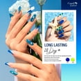 thumbnail image 6 of Candy Lover Gel Nail Polish, 6 Colors Ocean Blue Starry Sky Blue Gel Polish Set, Soak Off UV LED Needed Nail Gel Set, Nail Art Gift for Women DIY Manicure, 6 of 9