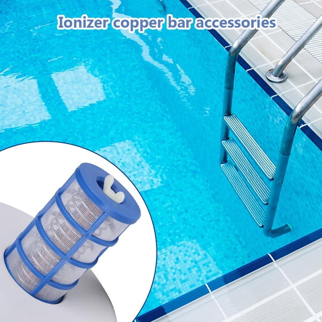 Limpiador solar de la pantalla de la cesta de los purificadores del ionizador de la piscina del ánodo de cobre Ndcxsfigh Para estrenar