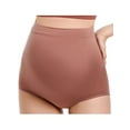 thumbnail image 4 of Spencer Women's Maternity High Waist Underwear Pregnancy Soft Seamless Panties Maternity Underwear Over Bump (3 Pack), 4 of 9
