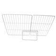 thumbnail image 4 of Raindrops White Metal Freezer Divider Wire Shelf for Fridge Space Separation and Easy Installation, 4 of 8