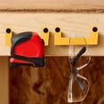 thumbnail image 4 of Tape Measure Holder, Tape Measure Bracket Multifunctional Plastic 4pcs  for Garage, 4 of 7