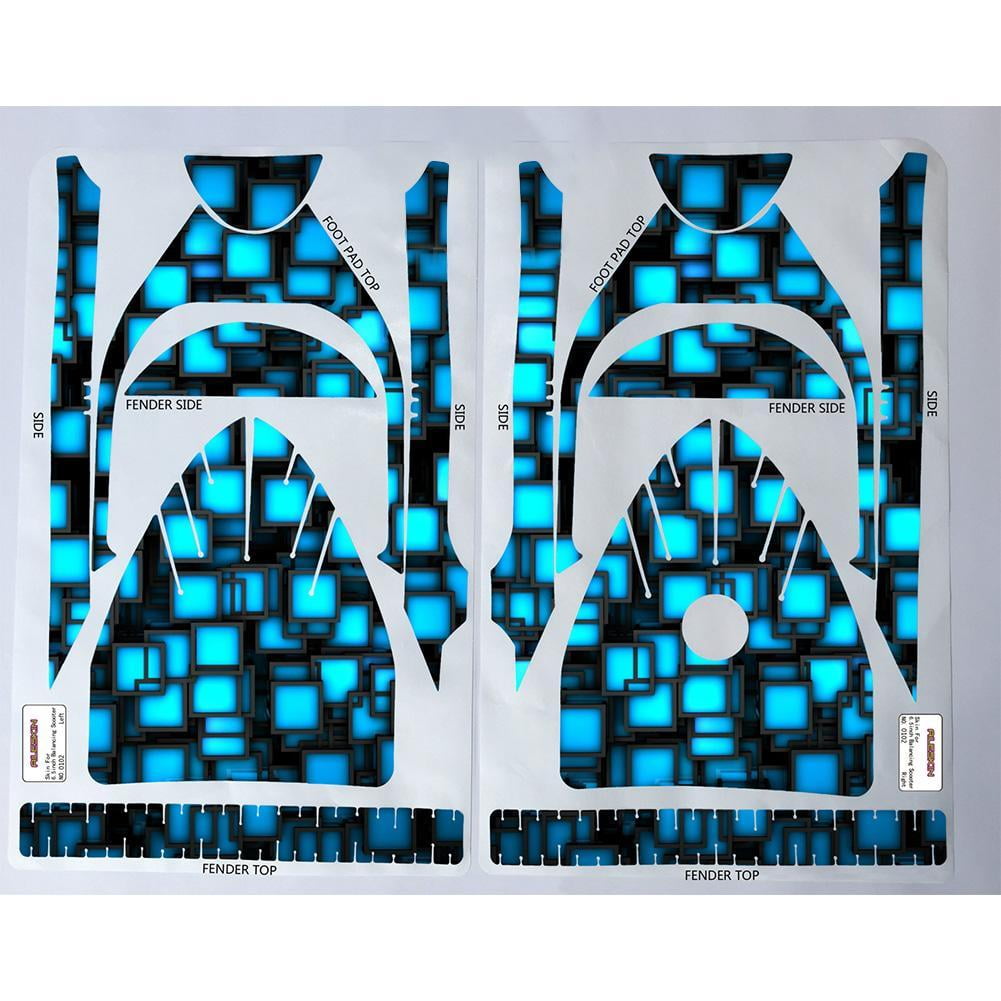 Cover Self-Balancing Scooter Hover Board Sticker Decals pcs 1 pvc Stickers D5D6 R9T4